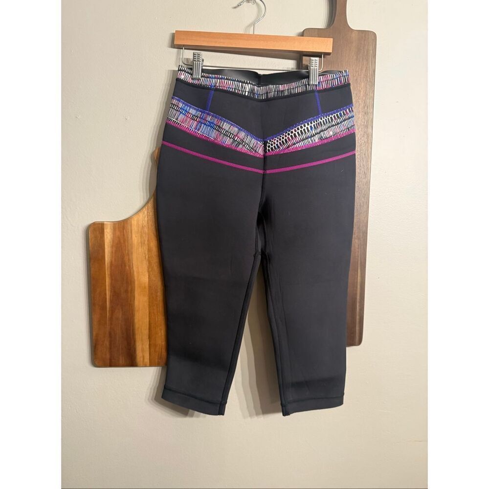 PrAna Black Driftwood Neoprene Pull-On Swim Tight Wetsuit Pants Size Medium